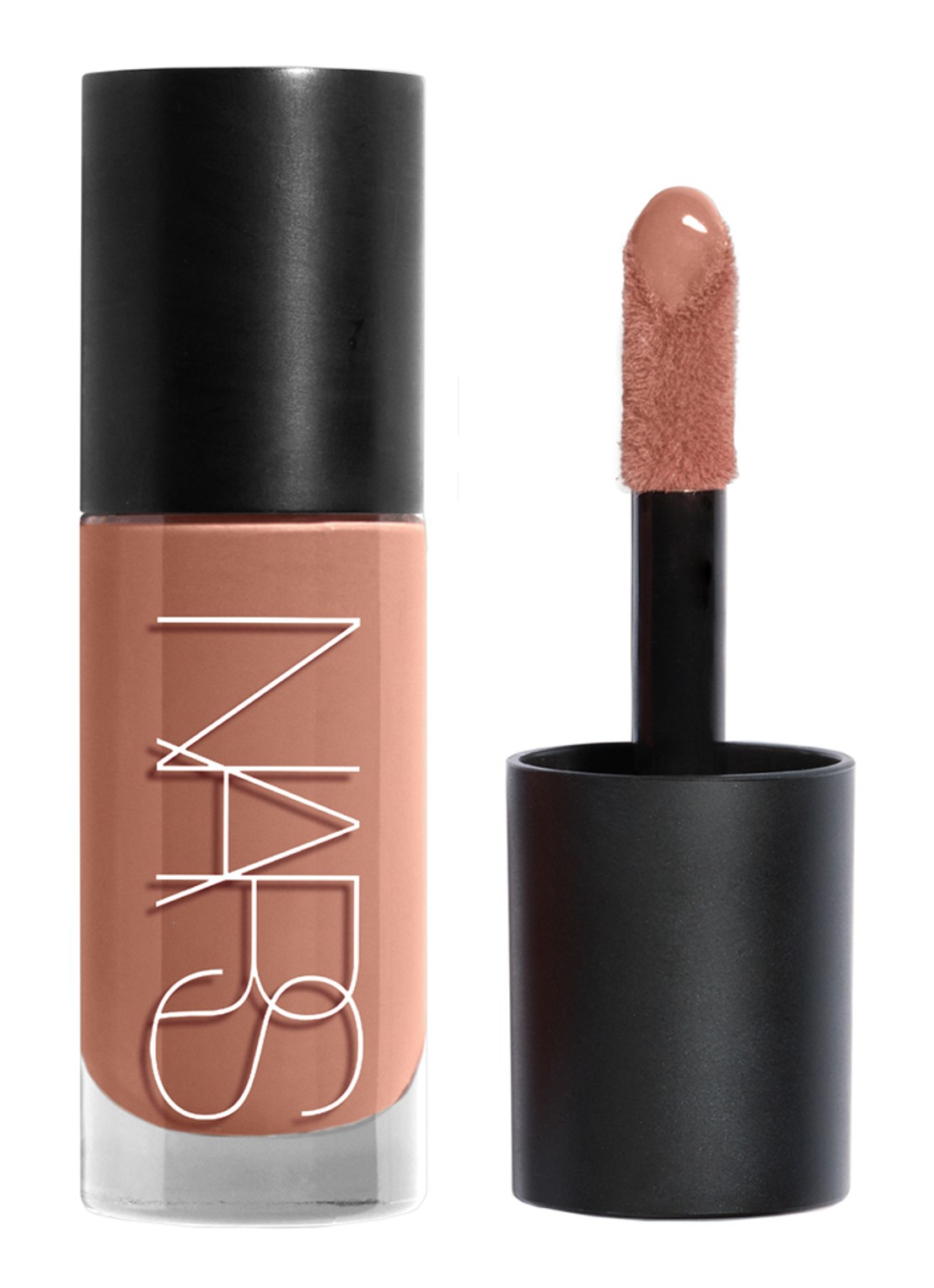 NARS Insatiable Liquid Blush - vloeibare blush - voorkant double dare
