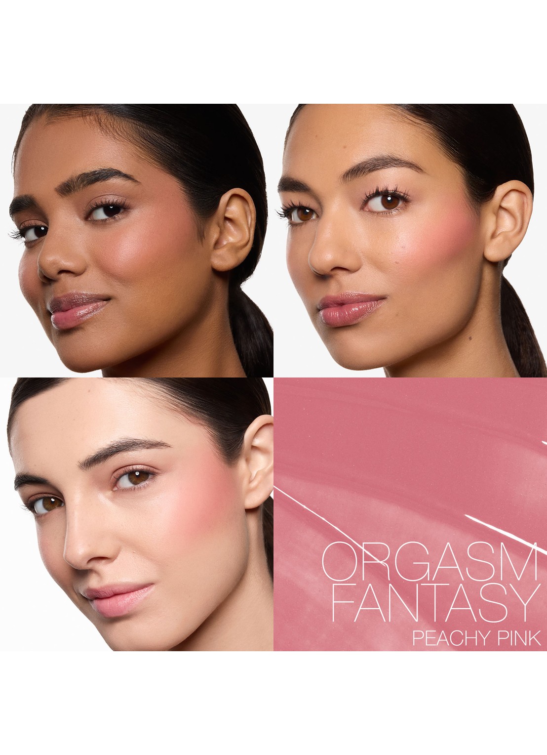 NARS Insatiable Liquid Blush - vloeibare blush - detail 3 orgasm fantasy