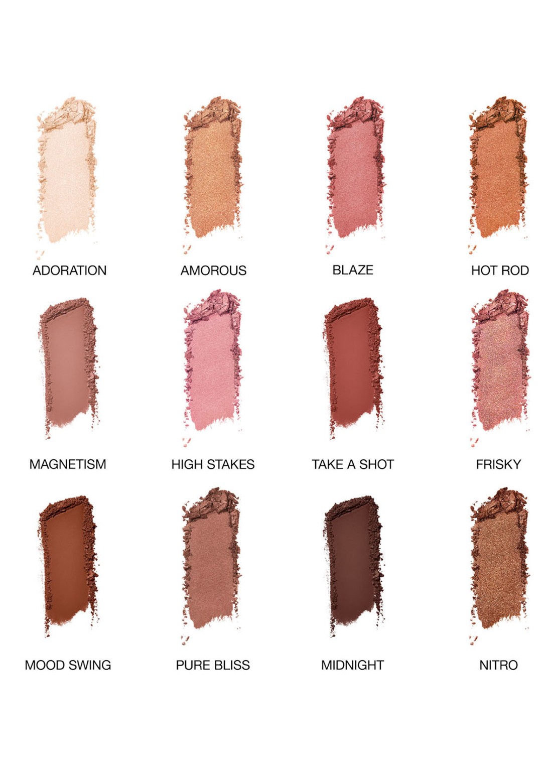 NARS Irresistible Eyeshadow Palette - Limited Edition oogschaduw palette - voorkant 7 undefined