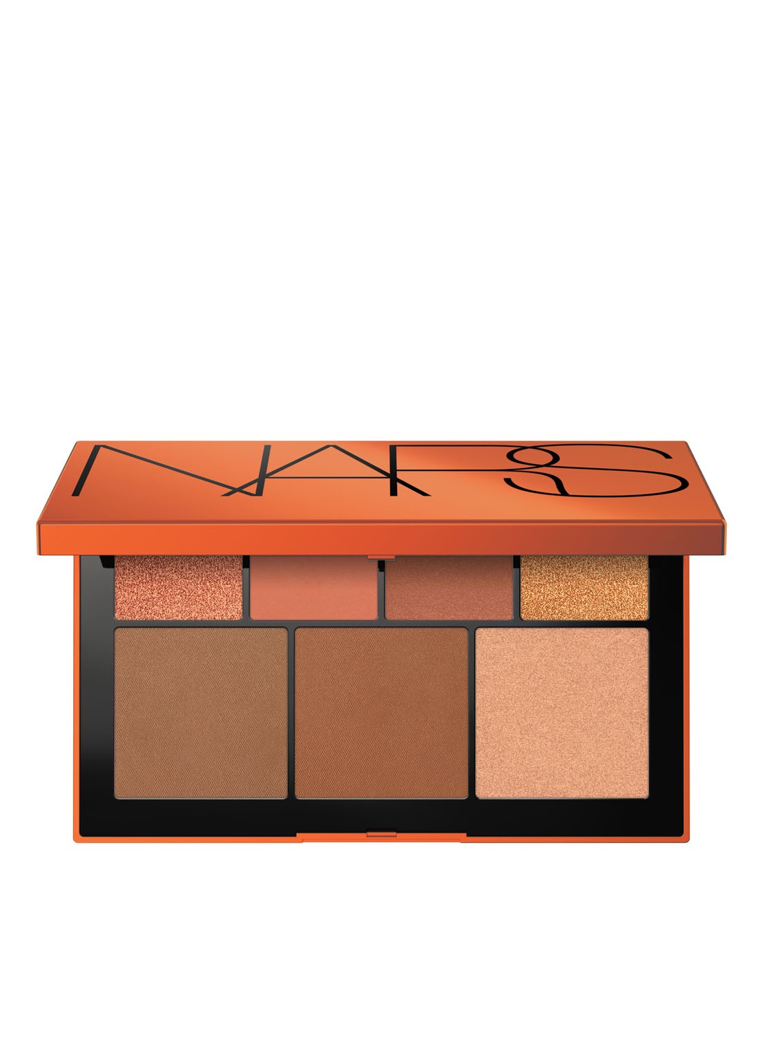 NARS Laguna Face Palette - Limited Edition oogschaduwpalette - voorkant 7 light to medium