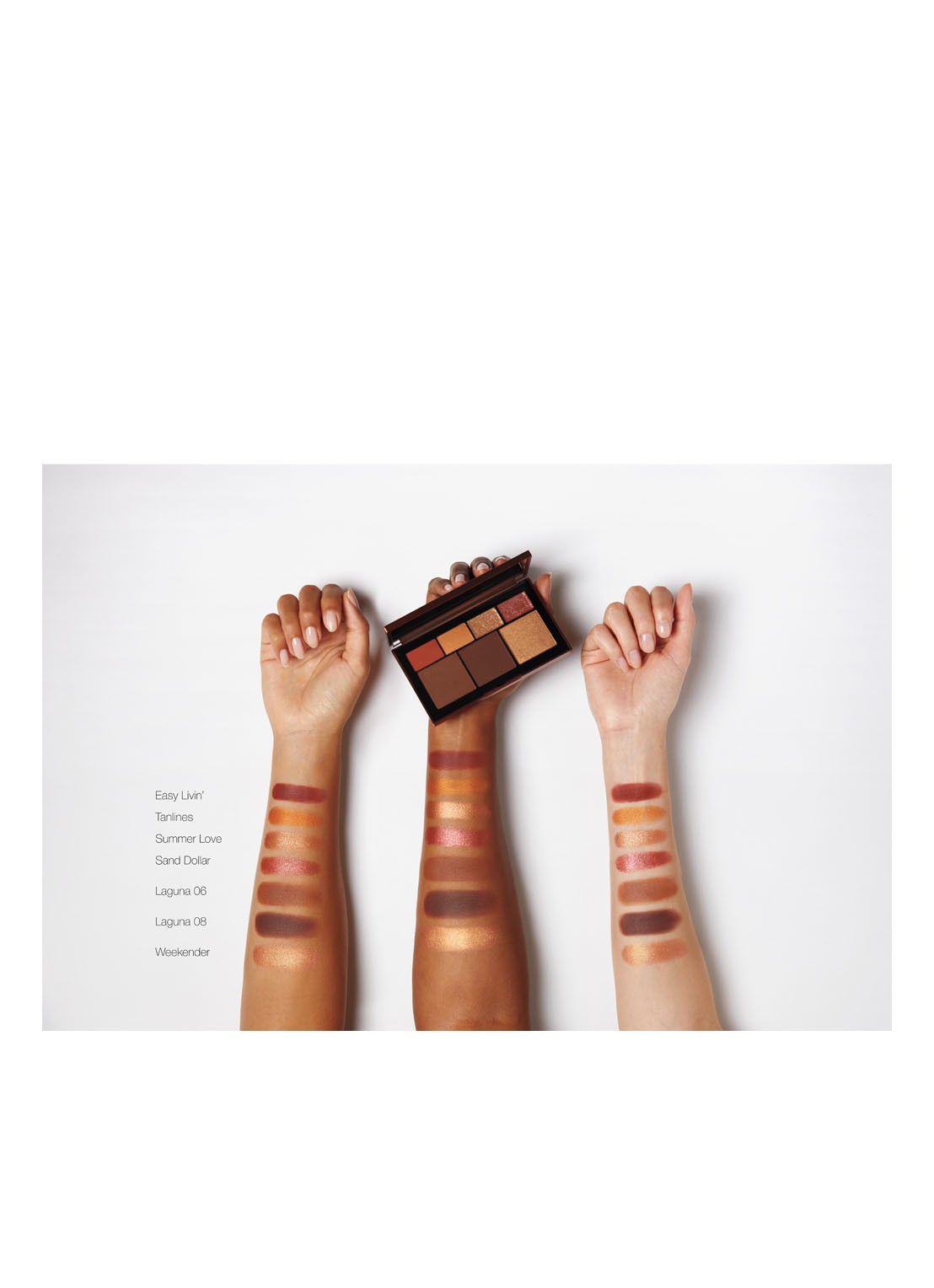 NARS Laguna Face Palette - Limited Edition oogschaduwpalette - detail 2 medium to deep