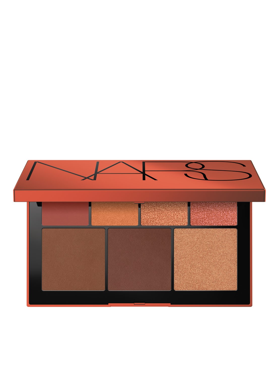 NARS Laguna Face Palette - Limited Edition oogschaduwpalette - voorkant 6 medium to deep