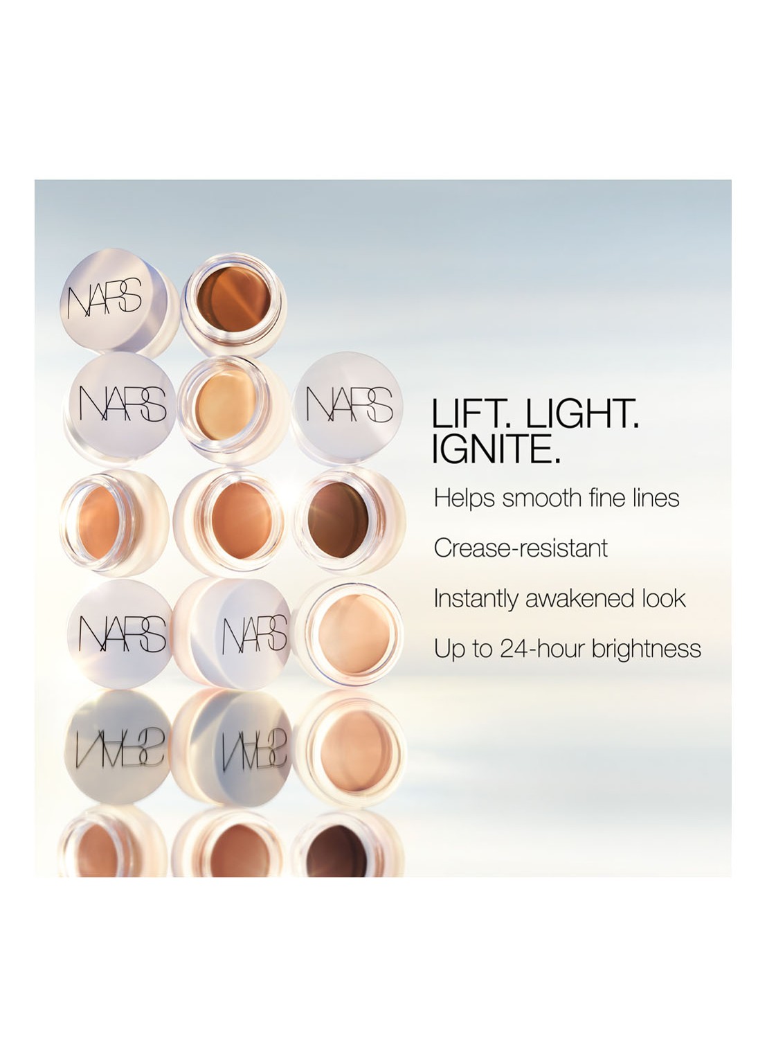 NARS Light Reflecting Eye Brightener - verhelderende concealer - detail 5 goldeneye