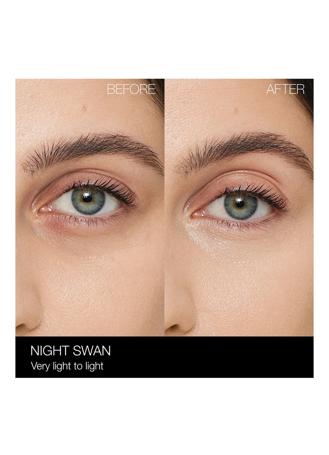 NARS Light Reflecting Eye Brightener - verhelderende concealer - detail 4 night swan