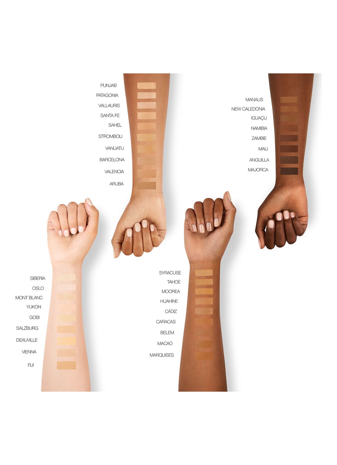 NARS Light Reflecting Foundation - detail 6 mont blanc