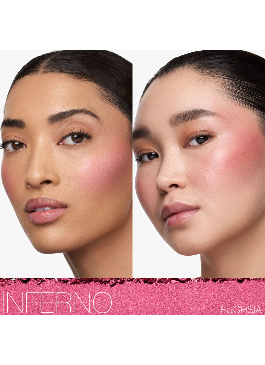 NARS Light Reflecting Luminizing Blush Refill - navulling - detail 5 inferno