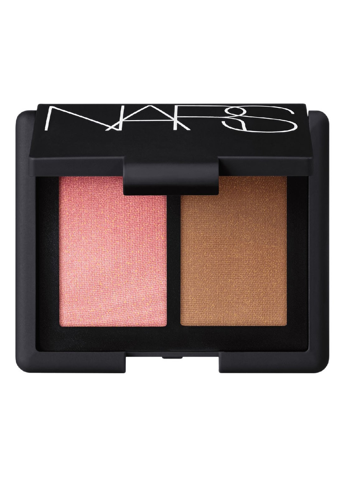 NARS Mini Blush & Bronzer Duo - mini - voorkant orgasm/laguna
