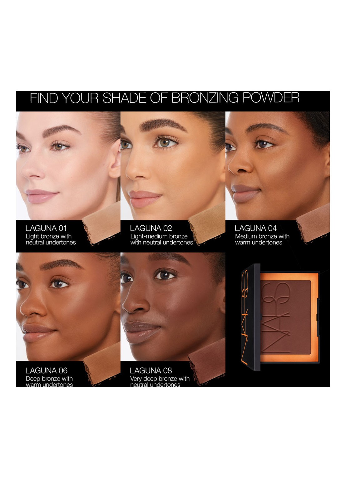 NARS Mini Laguna Bronzing Powder - detail 5 laguna 01