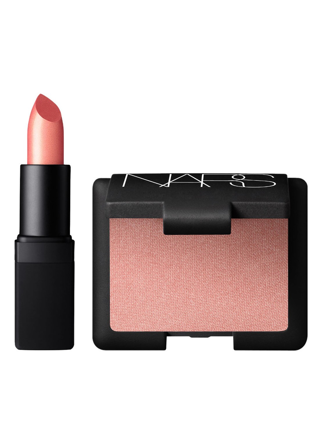 NARS Mini Orgasm Blush & Lipstick Duo - mini make-upset - voorkant orgasm
