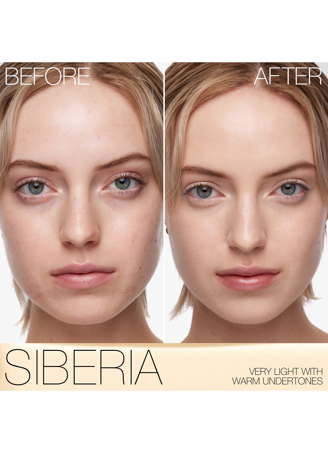 NARS Natural Matte Longwear Foundation - vloeibare foundation - detail 4  siberia