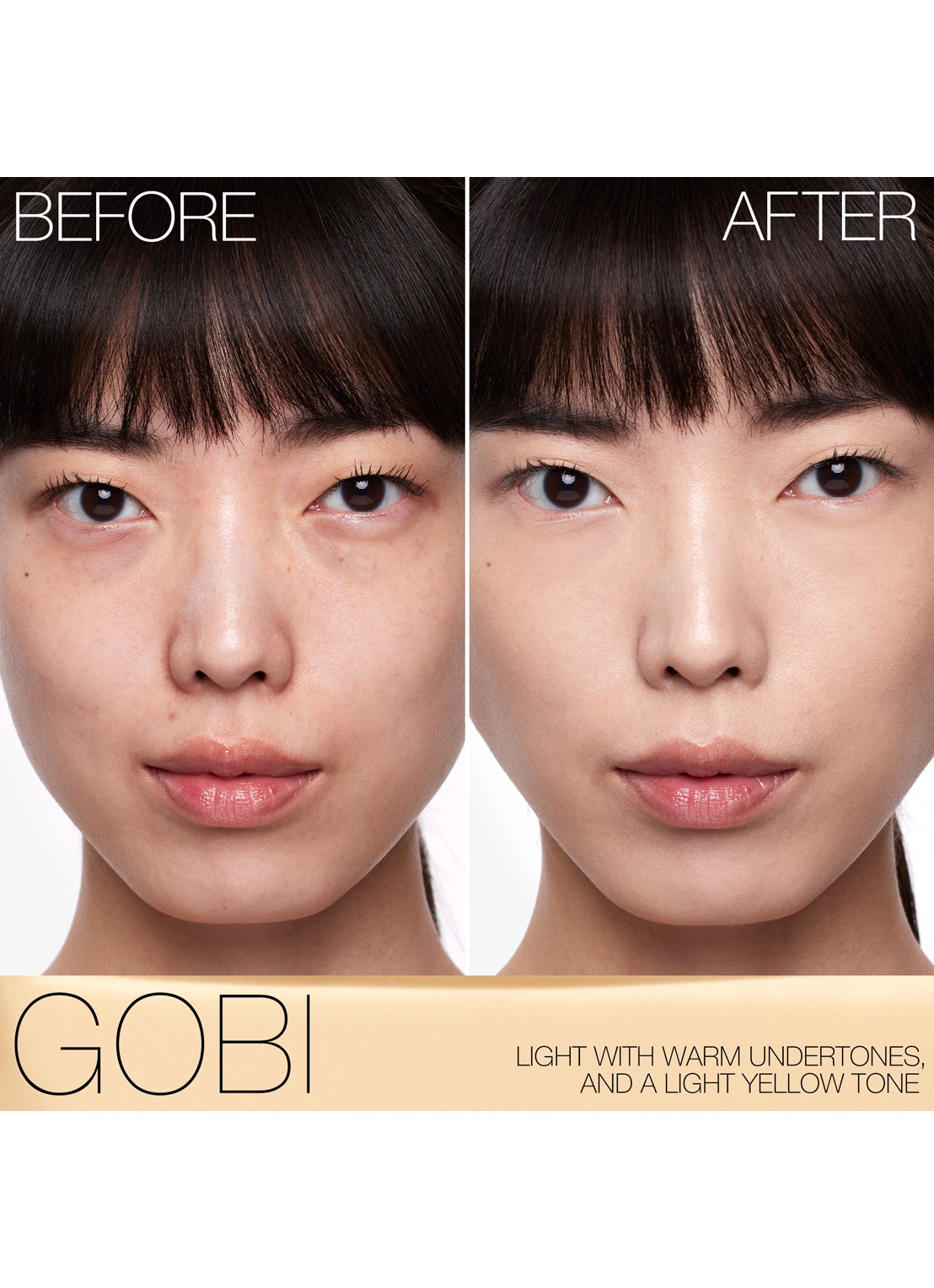 NARS Natural Matte Longwear Foundation - vloeibare foundation - detail 2  gobi
