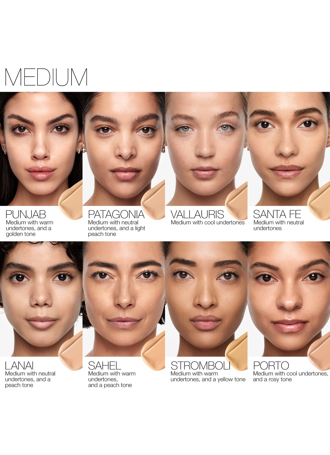 NARS Natural Matte Longwear Foundation - vloeibare foundation - detail 4  santa fe