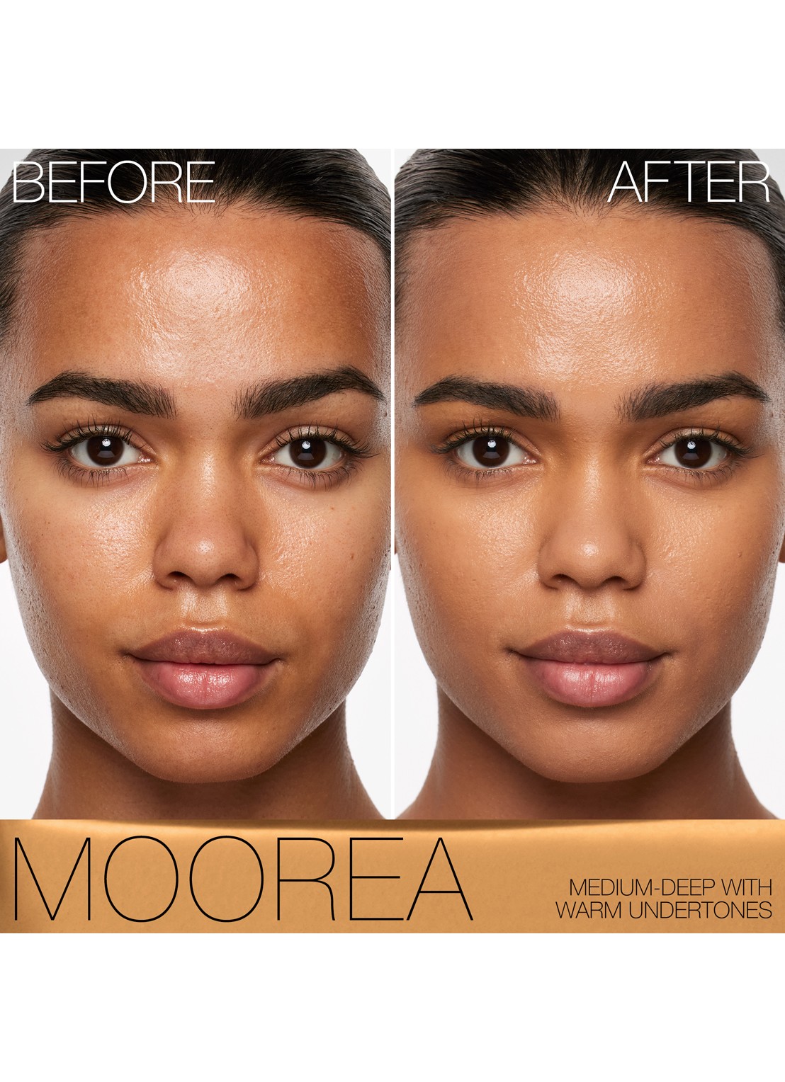 NARS Natural Matte Longwear Foundation - vloeibare foundation - detail 2  moorea