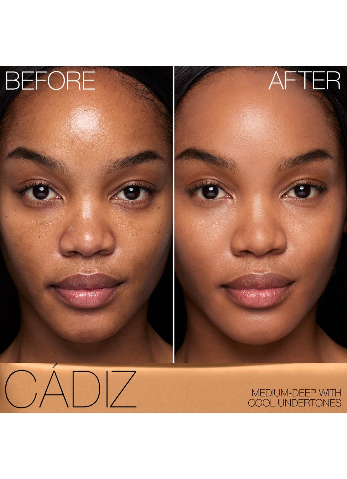 NARS Natural Matte Longwear Foundation - vloeibare foundation - detail 4  cadiz