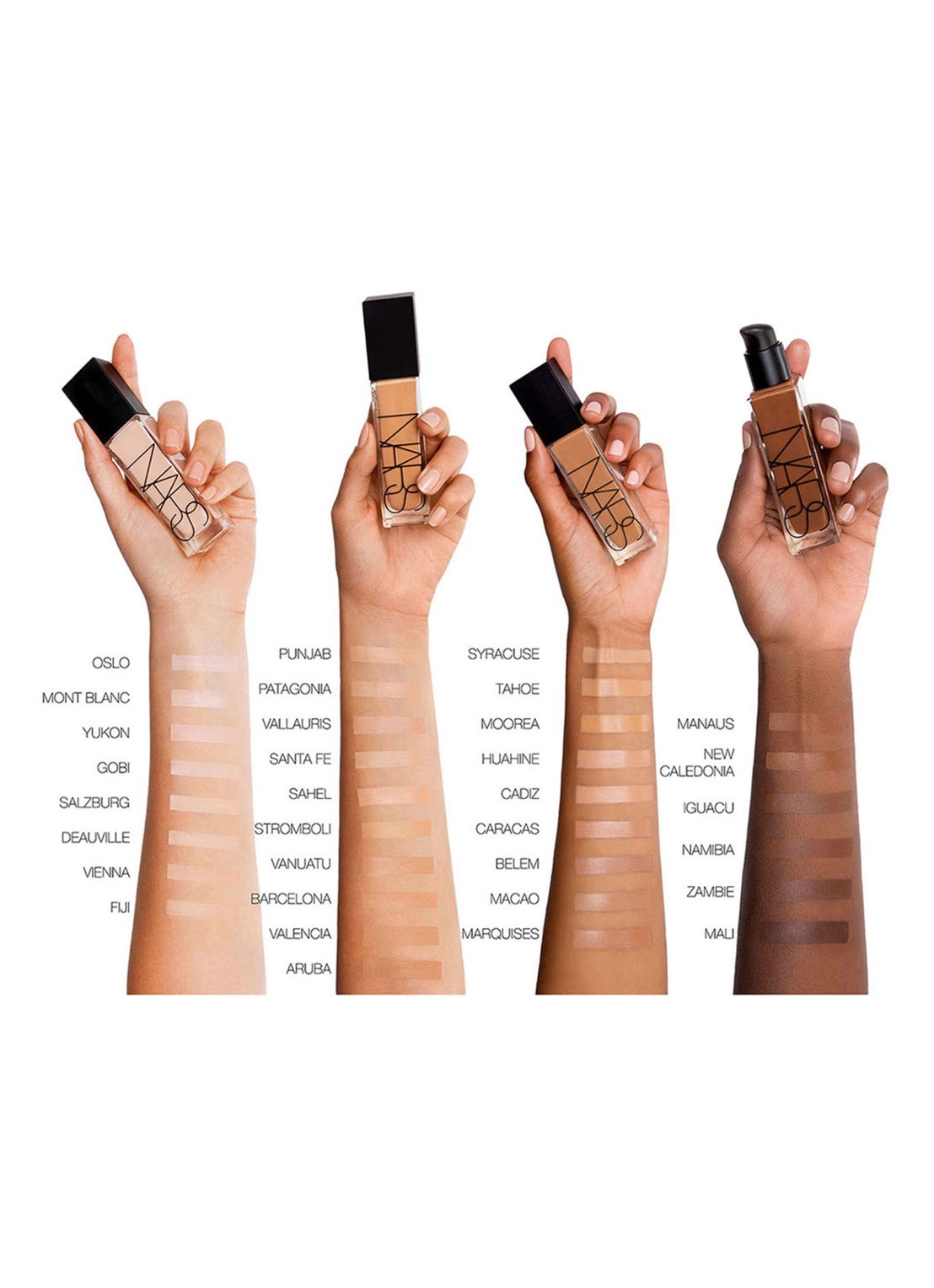 NARS Natural Radiant Longwear Foundation - voorkant 2 macao