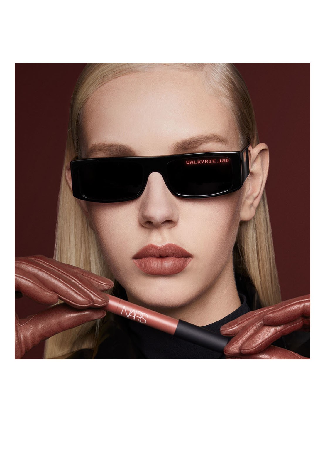 NARS Powermatte High-Intensity Lip Pencil - lipstick - detail 4 walkyrie - 180