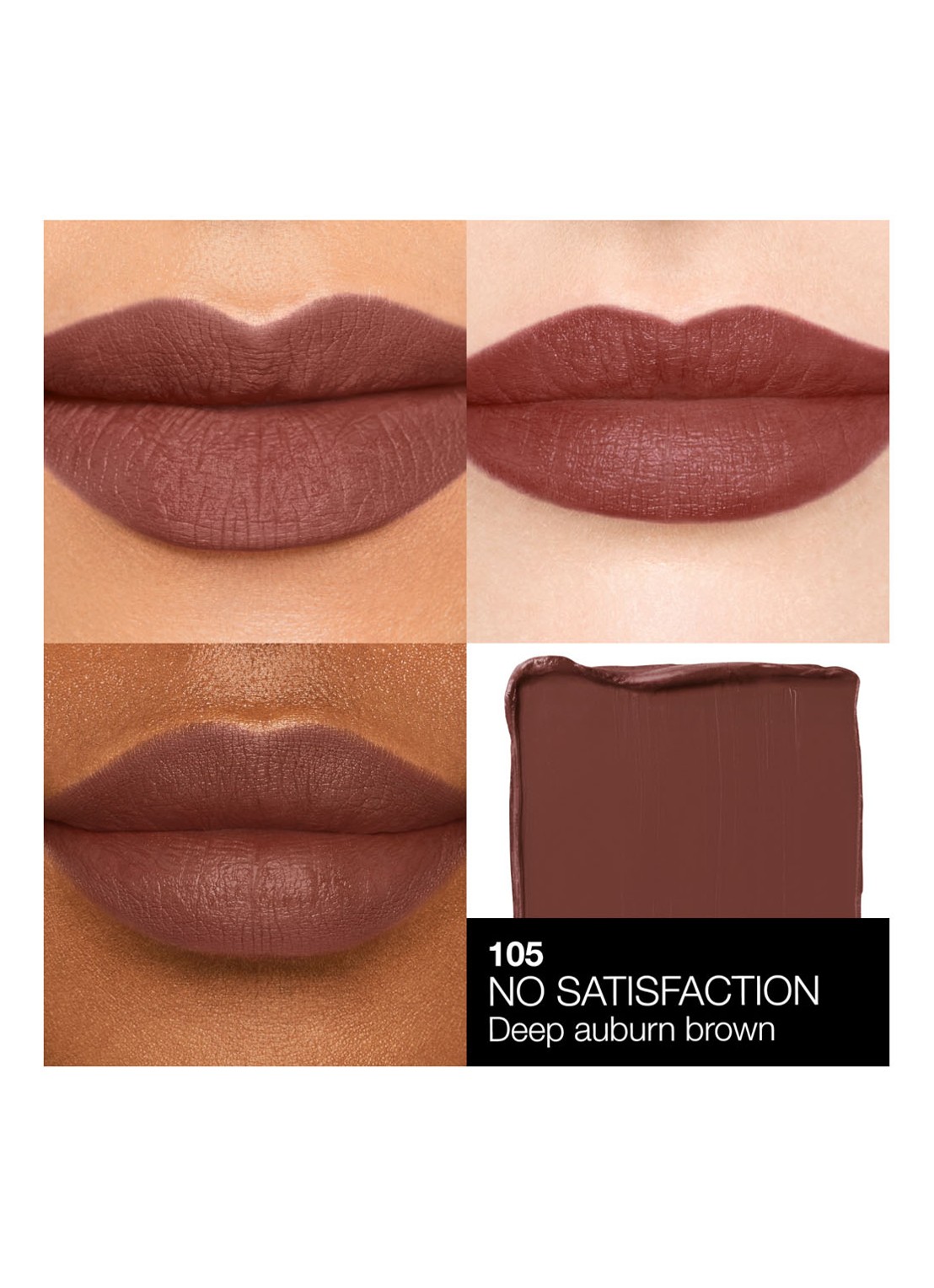 NARS Powermatte High-Intensity Lipstick  - detail 4 no satisfaction - 105