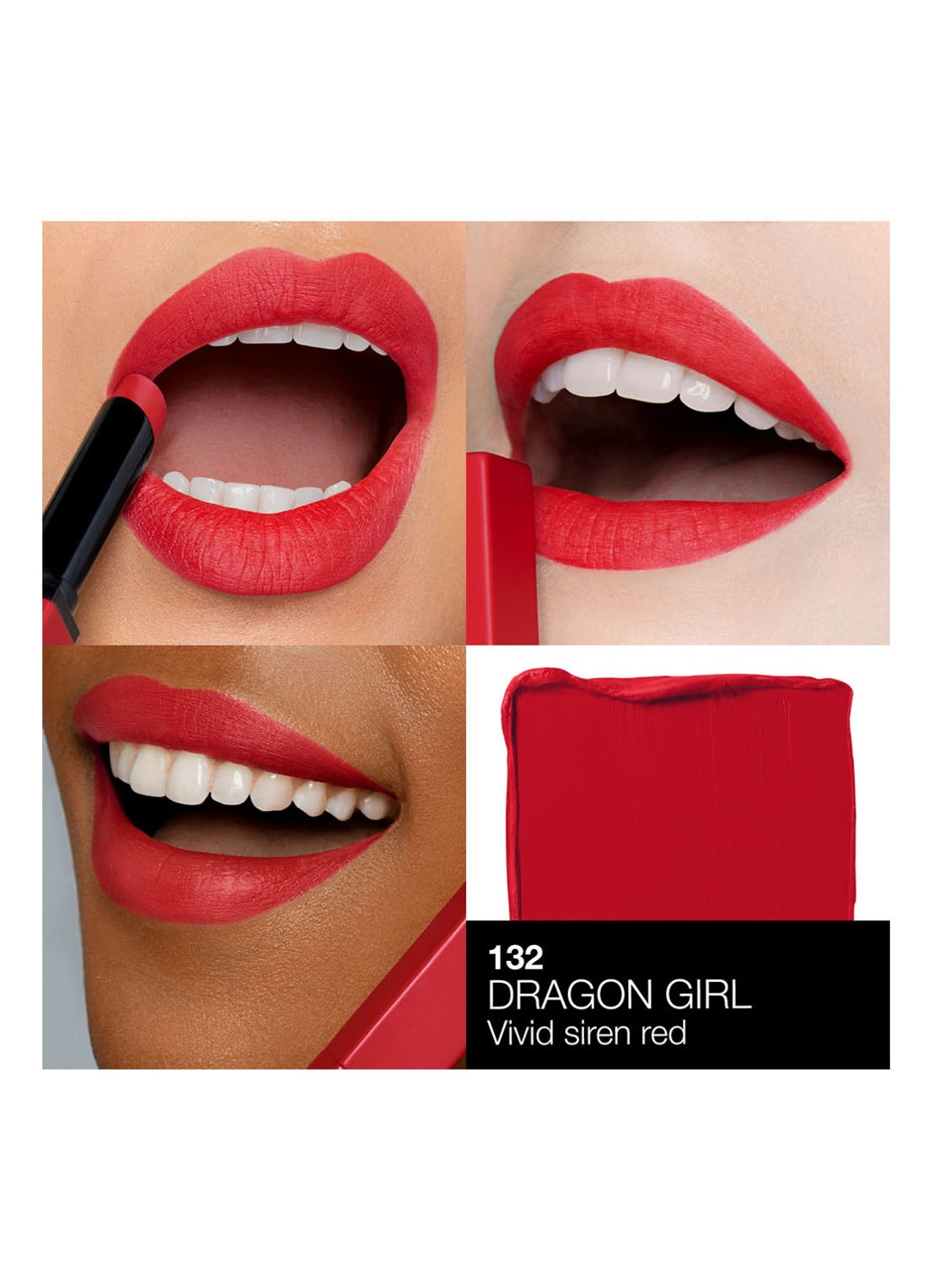 NARS Powermatte High-Intensity Lipstick  - detail 4 dragon girl - 132