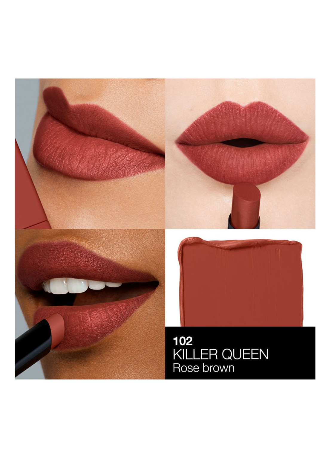 NARS Powermatte High-Intensity Lipstick  - detail 4 killer queen - 102