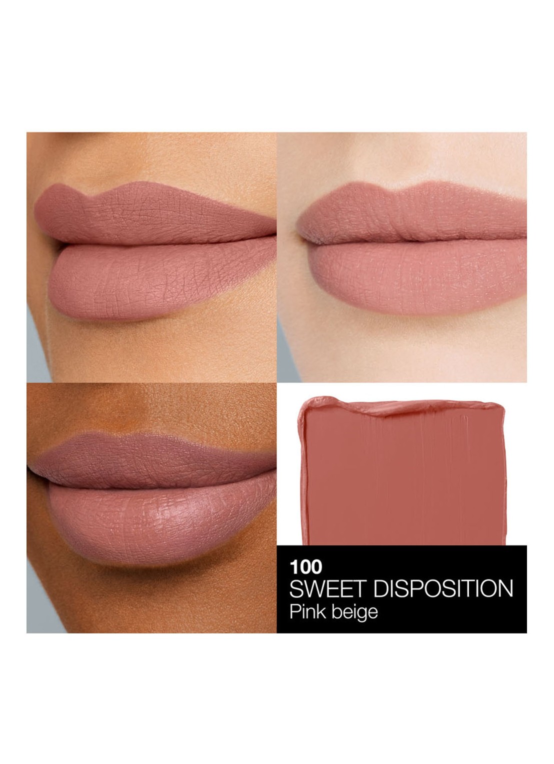 NARS Powermatte High-Intensity Lipstick  - detail 4 sweet disposition - 100