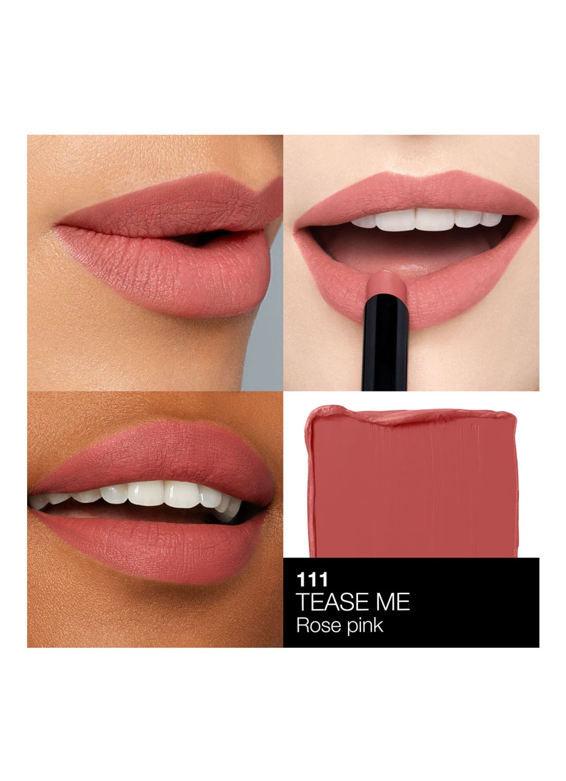 NARS Powermatte High-Intensity Lipstick  - detail 4 tease me - 111