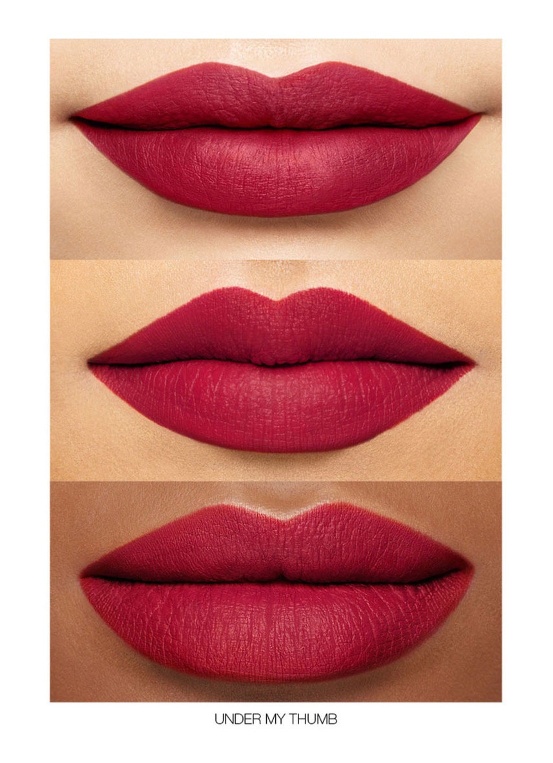 NARS Powermatte Lip Pigment – liquid lipstick - detail 5 under my thumb