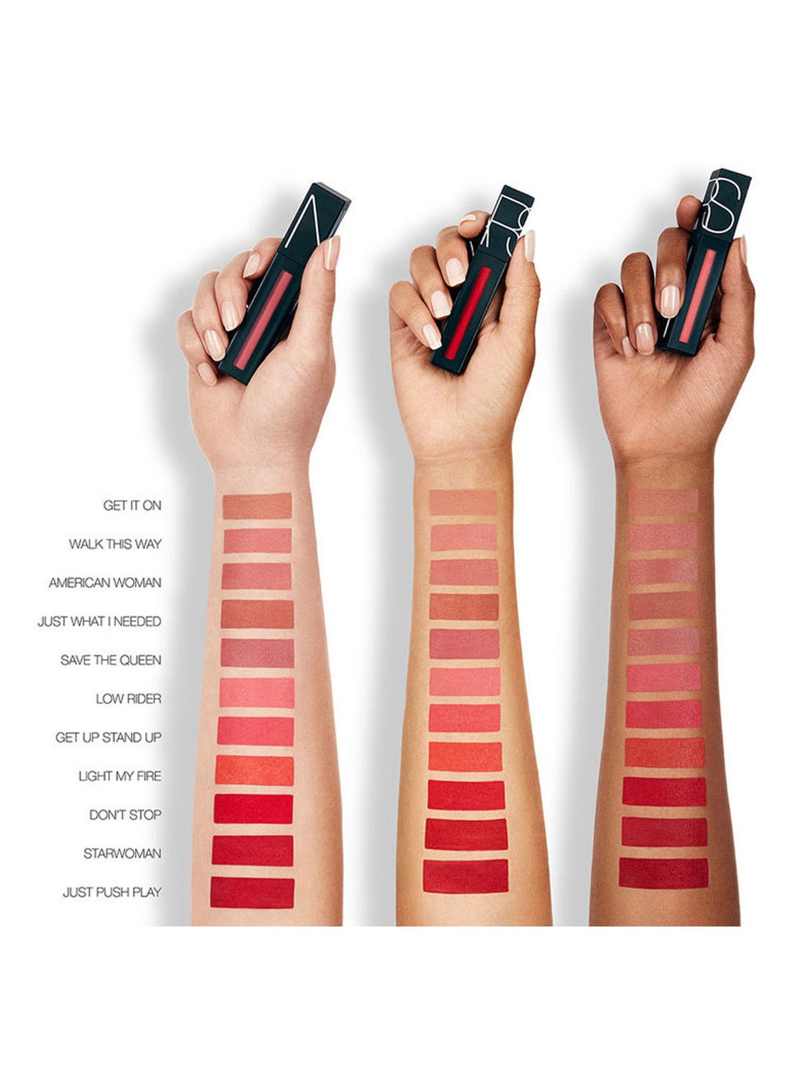 NARS Powermatte Lip Pigment – liquid lipstick - voorkant 5 american woman