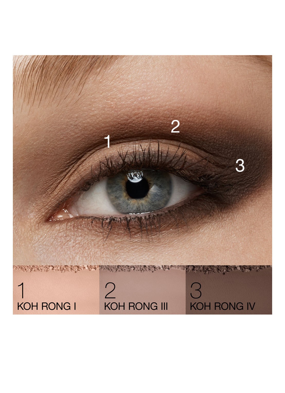 NARS Quad Eyeshadow Koh rong - oogschaduwpalette - detail 2 koh rong