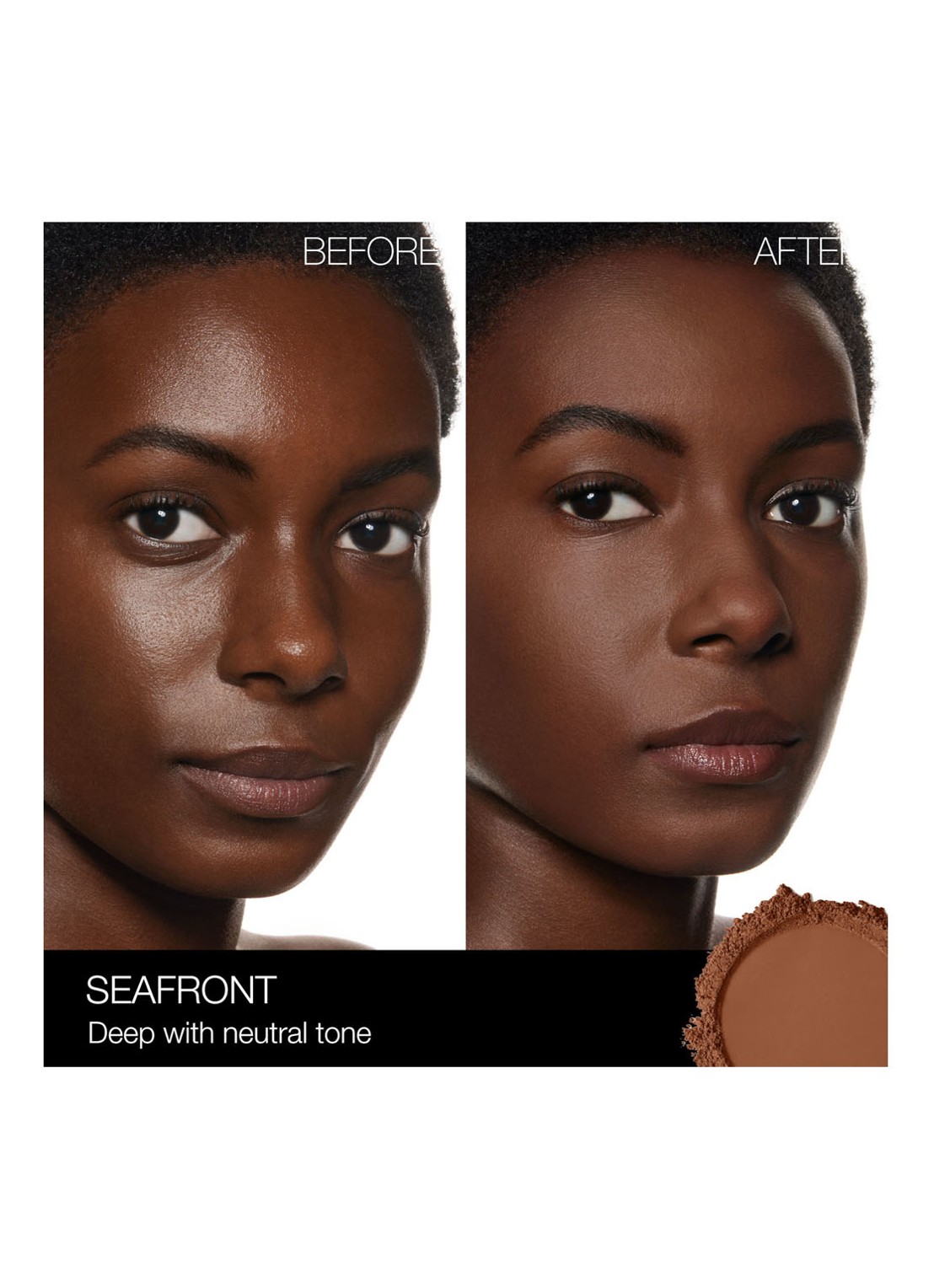 NARS Soft Matte Advanced Perfecting Powder - poeder - detail 4 seafront
