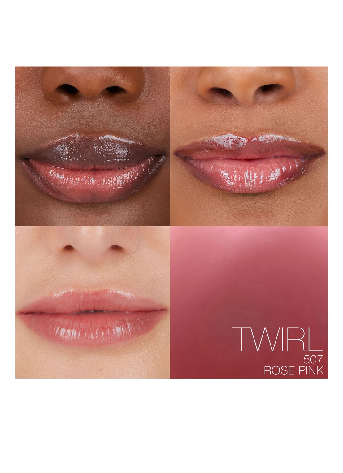NARS The Beauty Transformed Afterglow Lip Oil -  Lipolie - detail 3 twirl