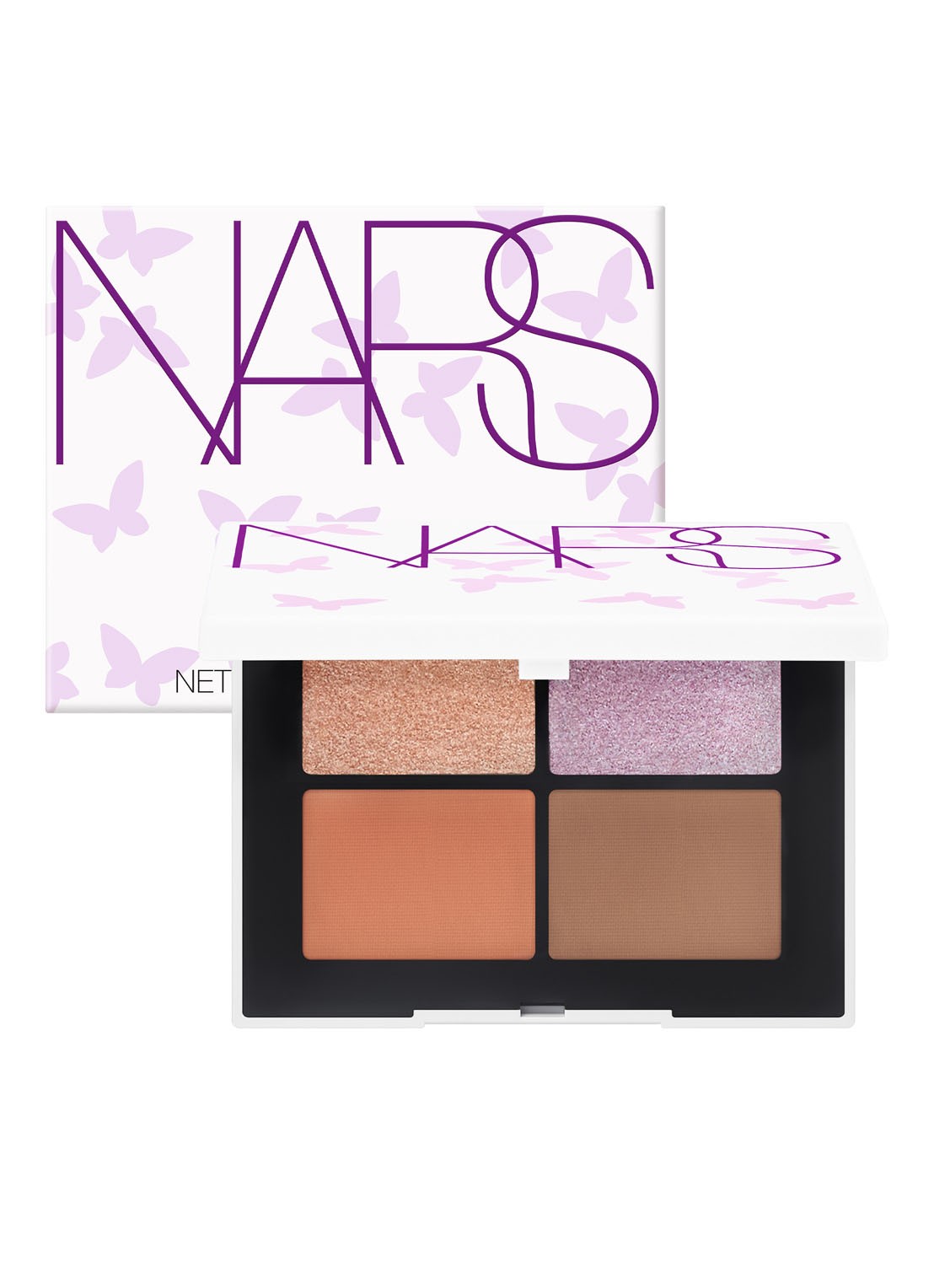 NARS The Beauty Transformed Eyeshadow Quad - Oogschaduw - voorkant 5 sakura