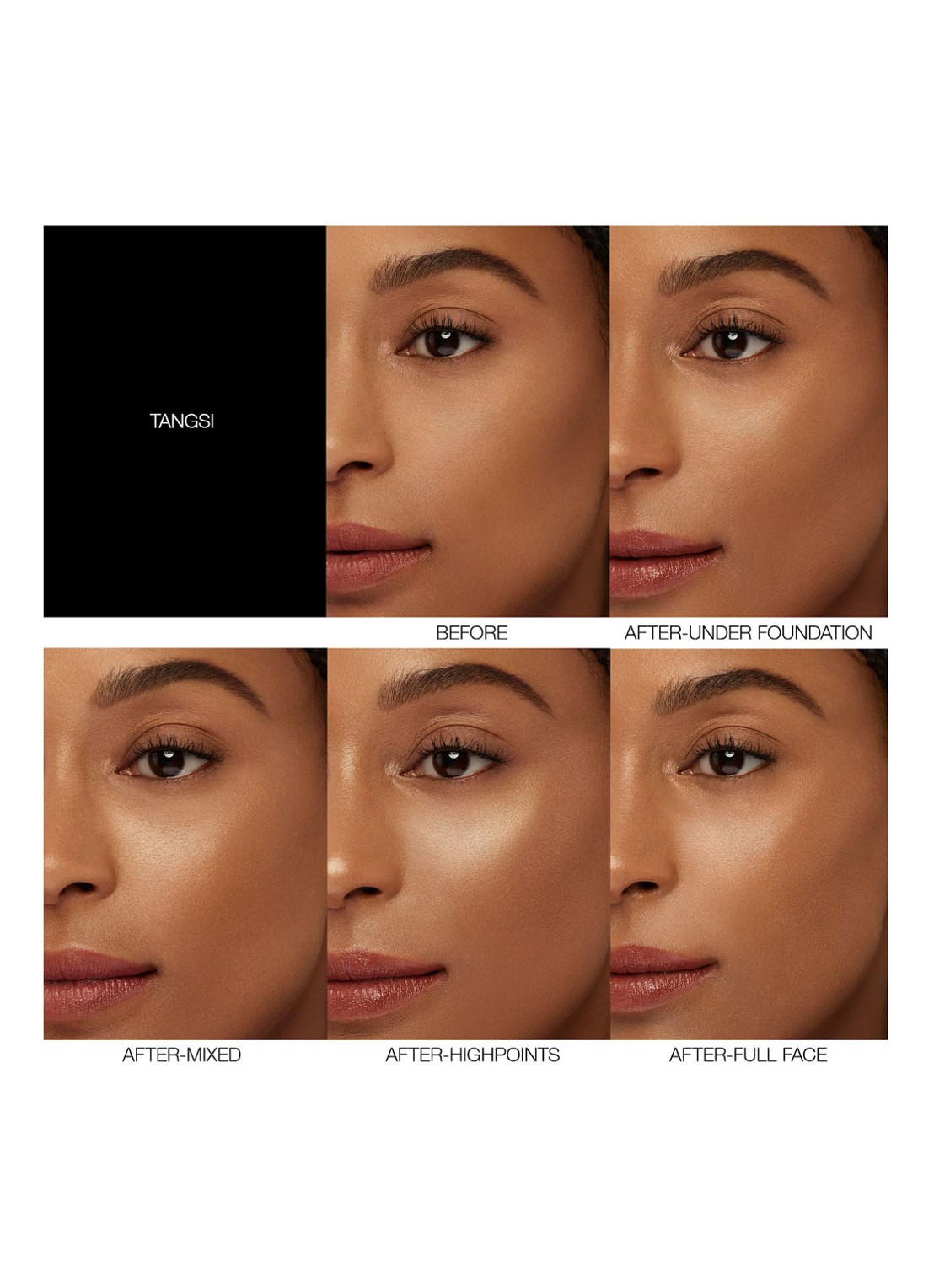 NARS Tinted Glow Booster - highlighter - detail 6 tangsi