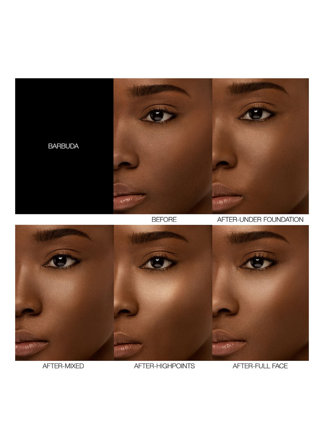 NARS Tinted Glow Booster - highlighter - detail 4 barbuda