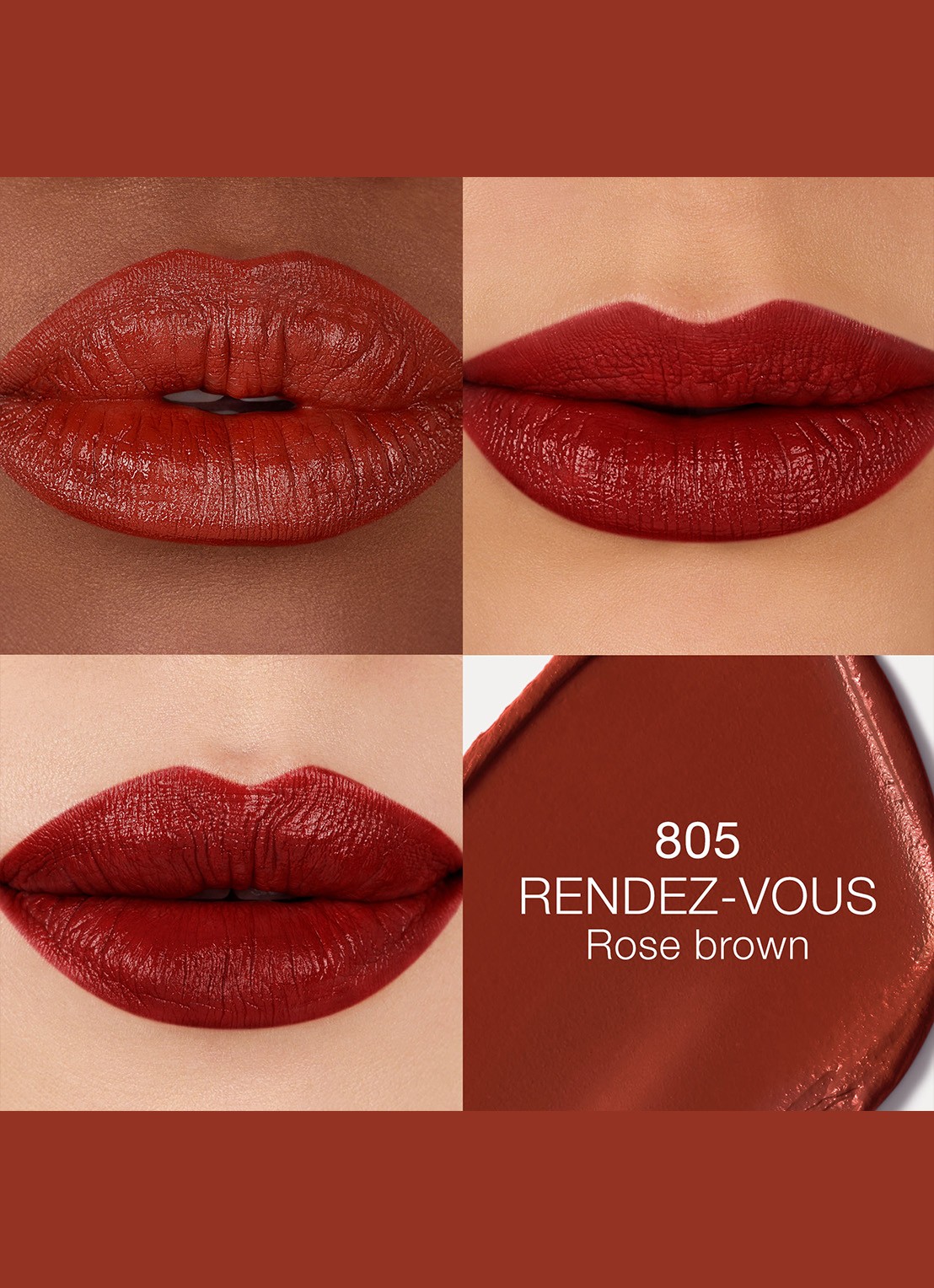 NARS Ultimate Luxury Explicit Lipstick - Limited Edition lipstick - detail 4 rendez-vous – 805