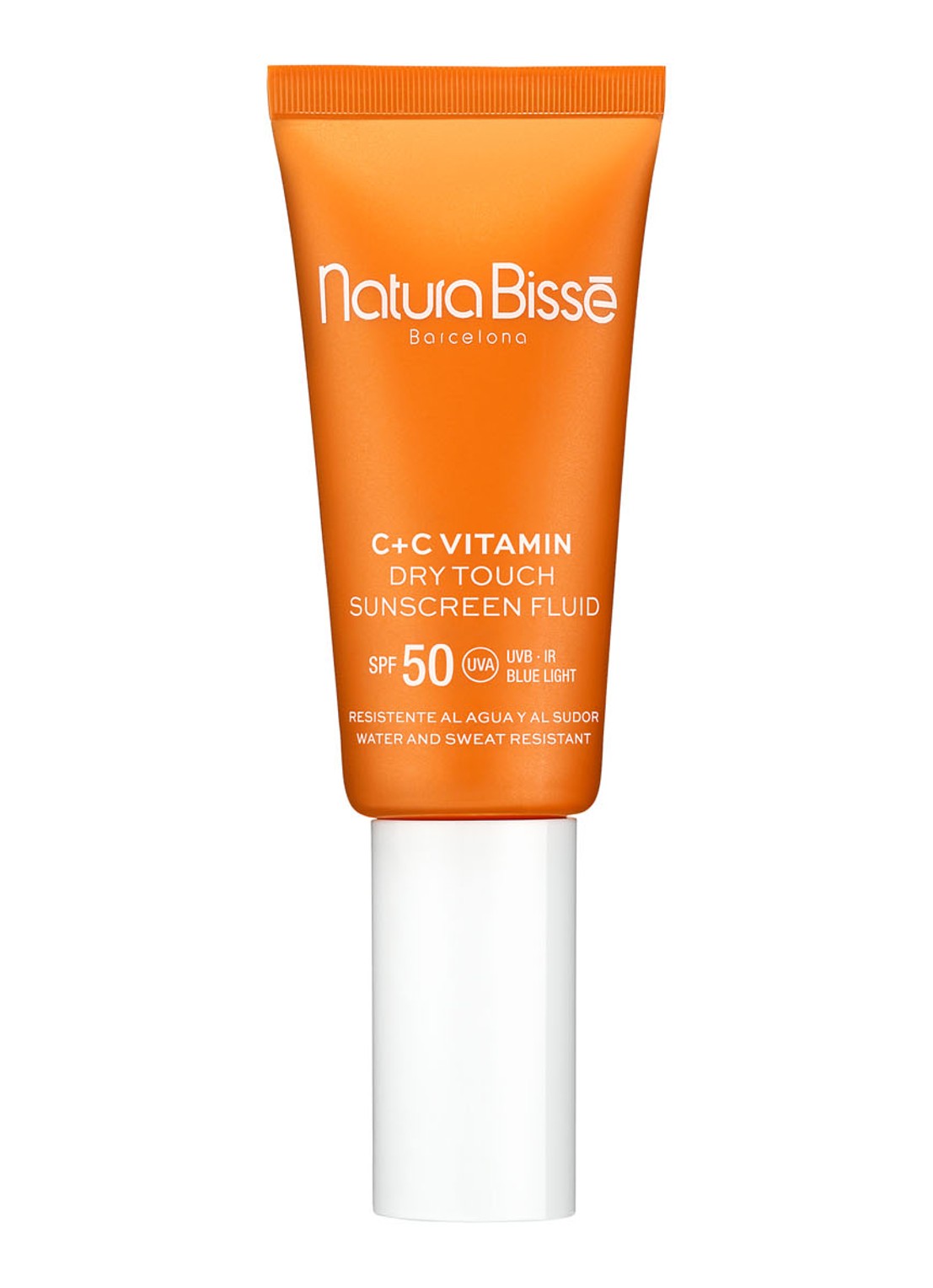 Natura Bissé C+C Dry Touch Sunscreen Fluid SPF 50 - dagcrème - voorkant beige
