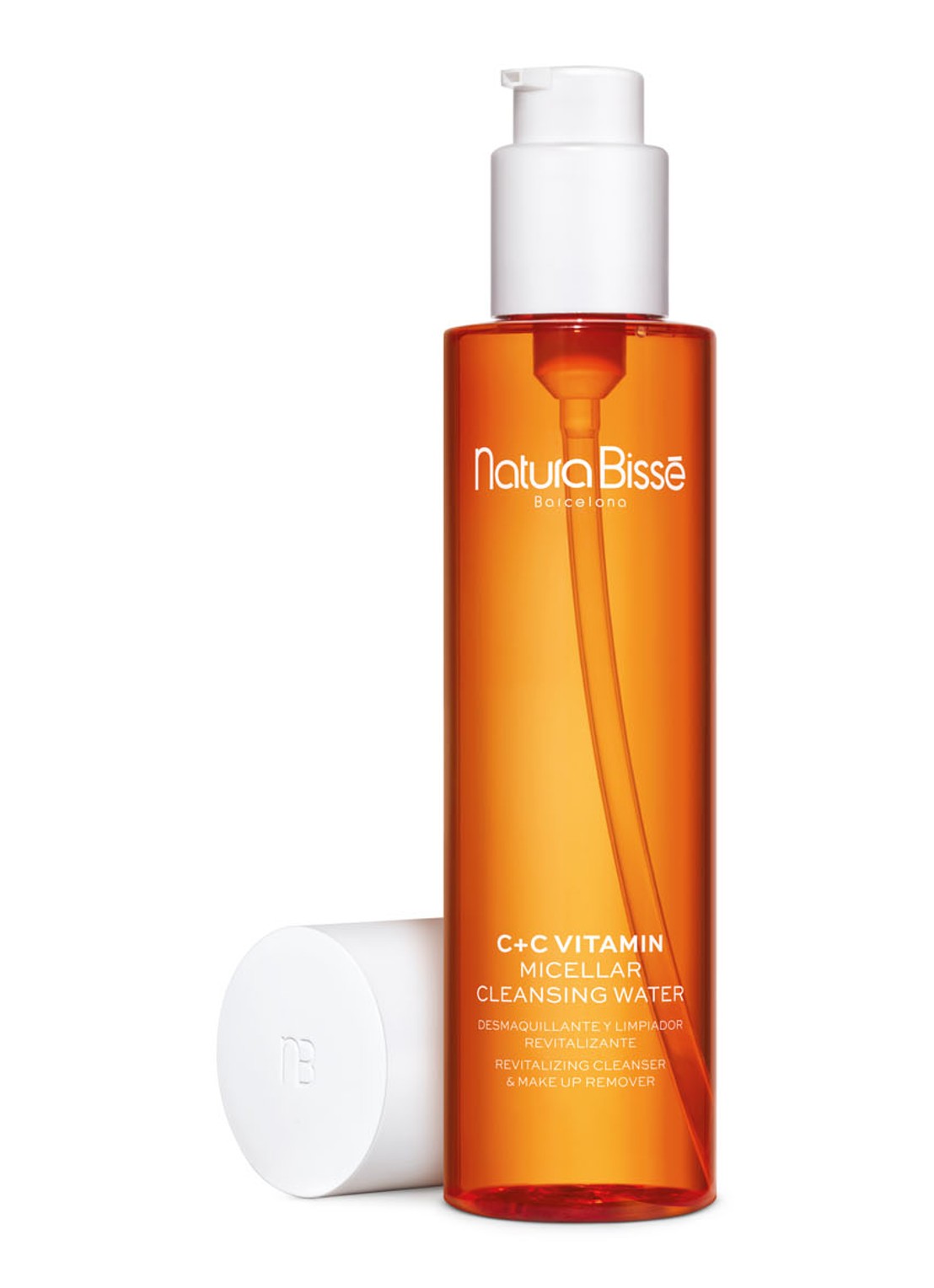 Natura Bissé C+C Vitamin Cleansing Water - reinigingsolie - voorkant 2 beige