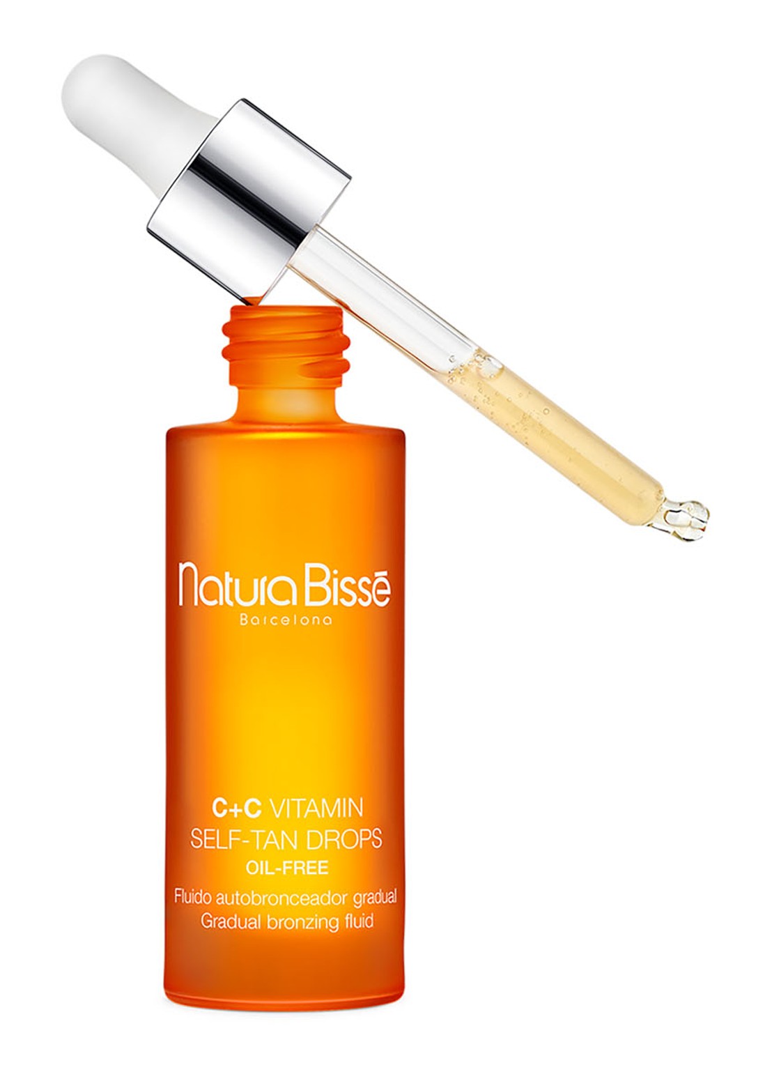 Natura Bissé C+C Vitamin Self-Tan Drops - zelfbruiner voor het gezicht - voorkant 2 beige