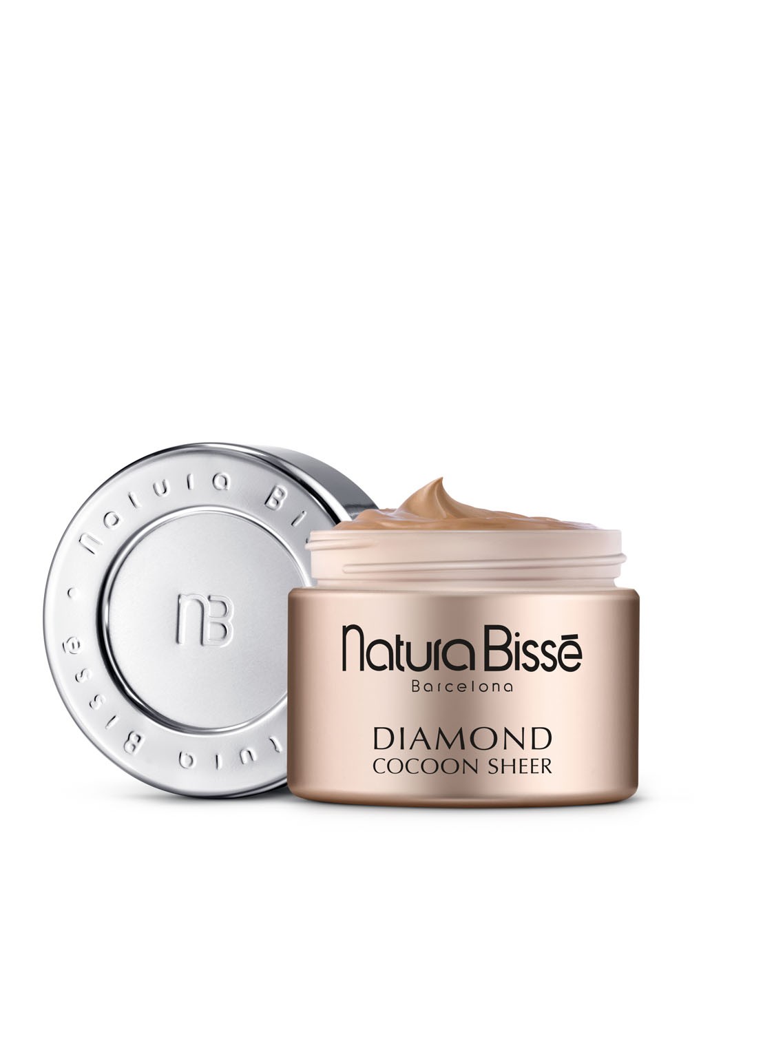 Natura Bissé Diamond Cocoon Sheer Cream Spf 30 - getinte dagcrème - voorkant 2 beige