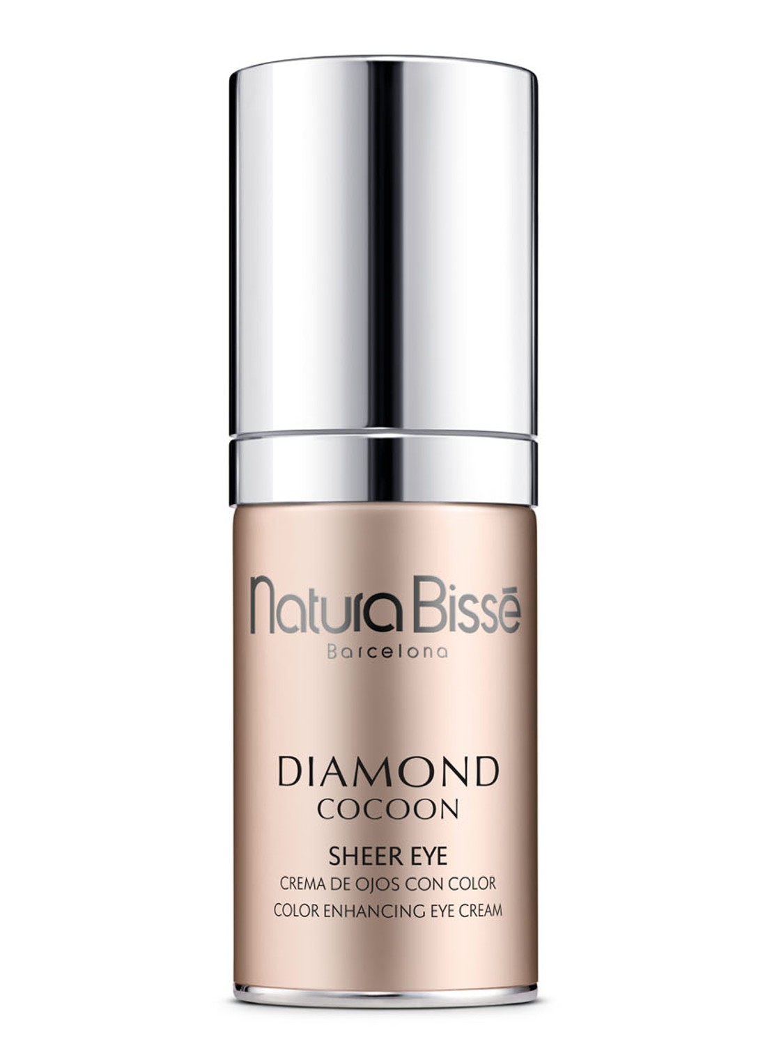 Natura Bissé Diamond Cocoon Sheer Eye - oogcrème - voorkant beige
