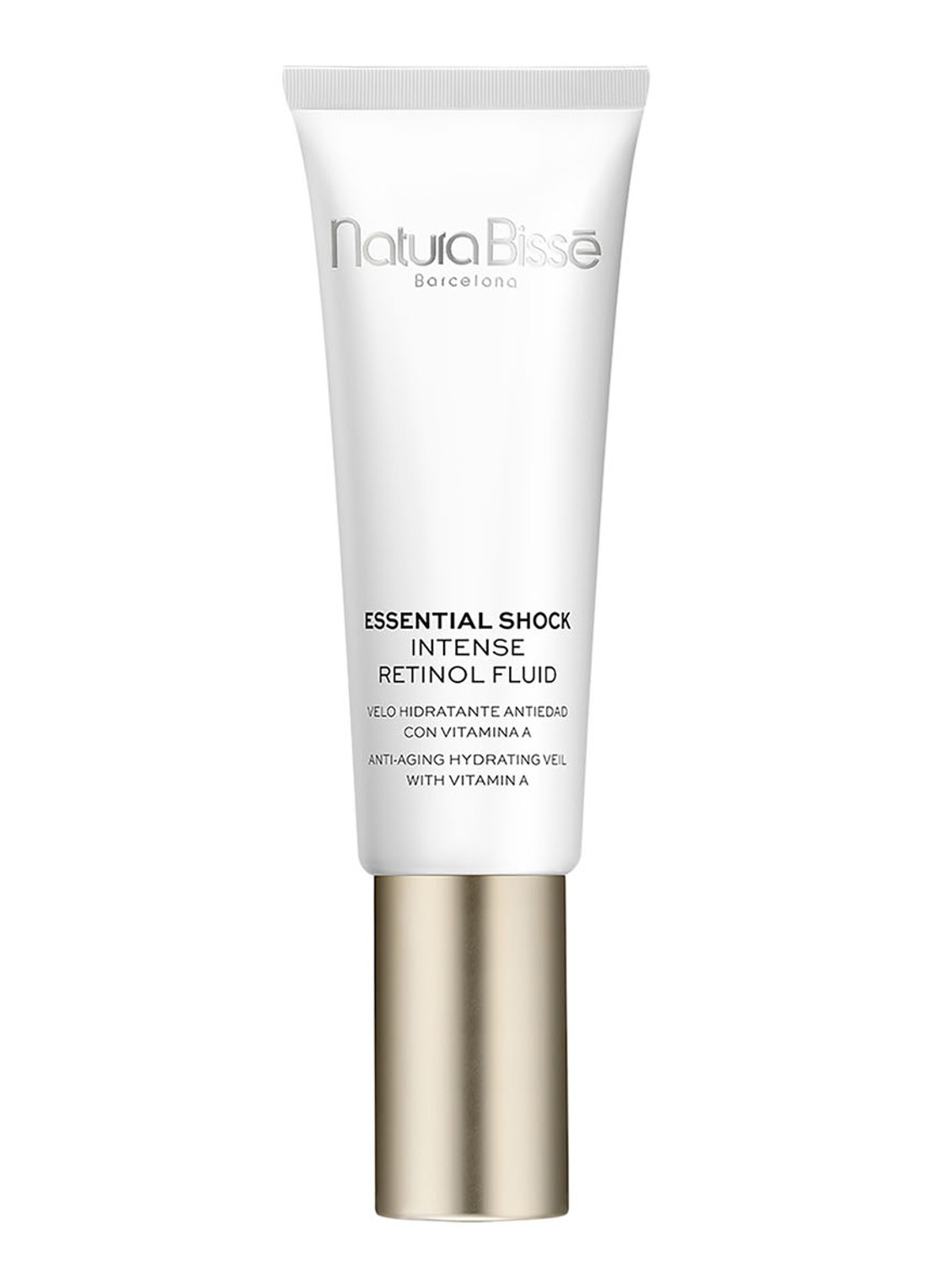 Natura Bissé Essential Shock Intense Retinol Fluid - dag- & nachtcrème - voorkant 4 beige