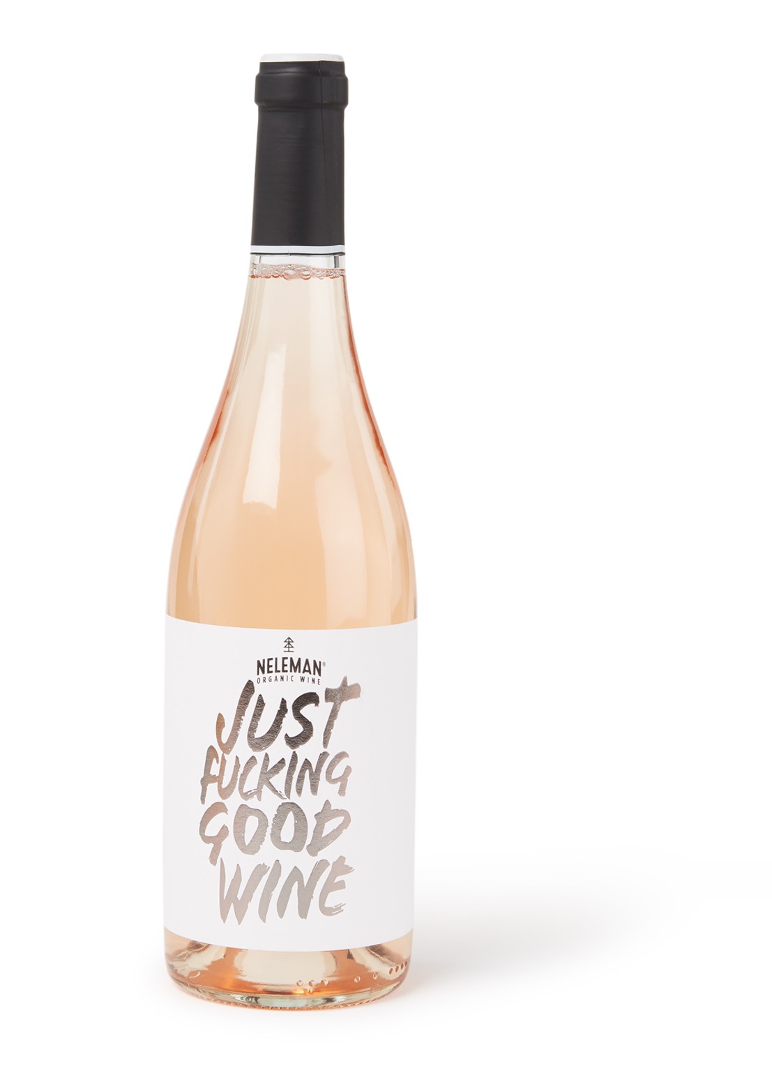 Neleman Just Fucking Good Wine vegan rosé 750 ml - voorkant undefined