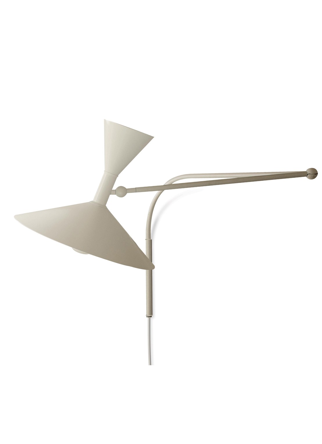 Nemo Lampe de marseille mini wandlamp - voorkant wit