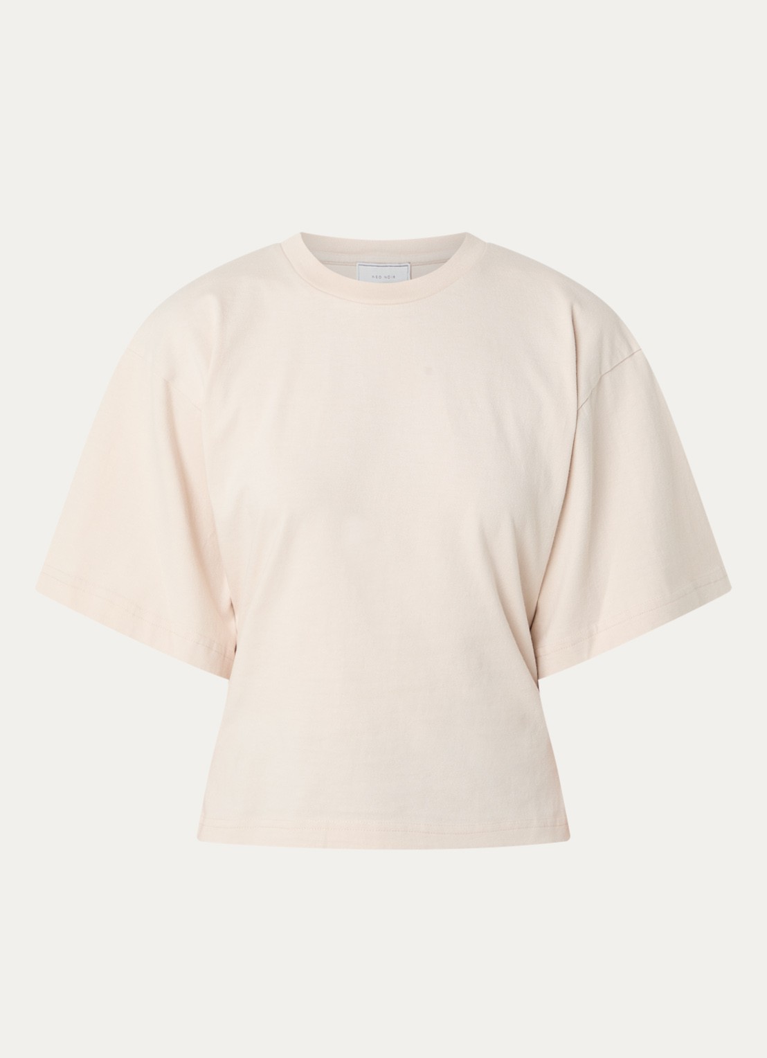 Neo Noir Asha T-shirt met ronde hals - voorkant 2 ivoor