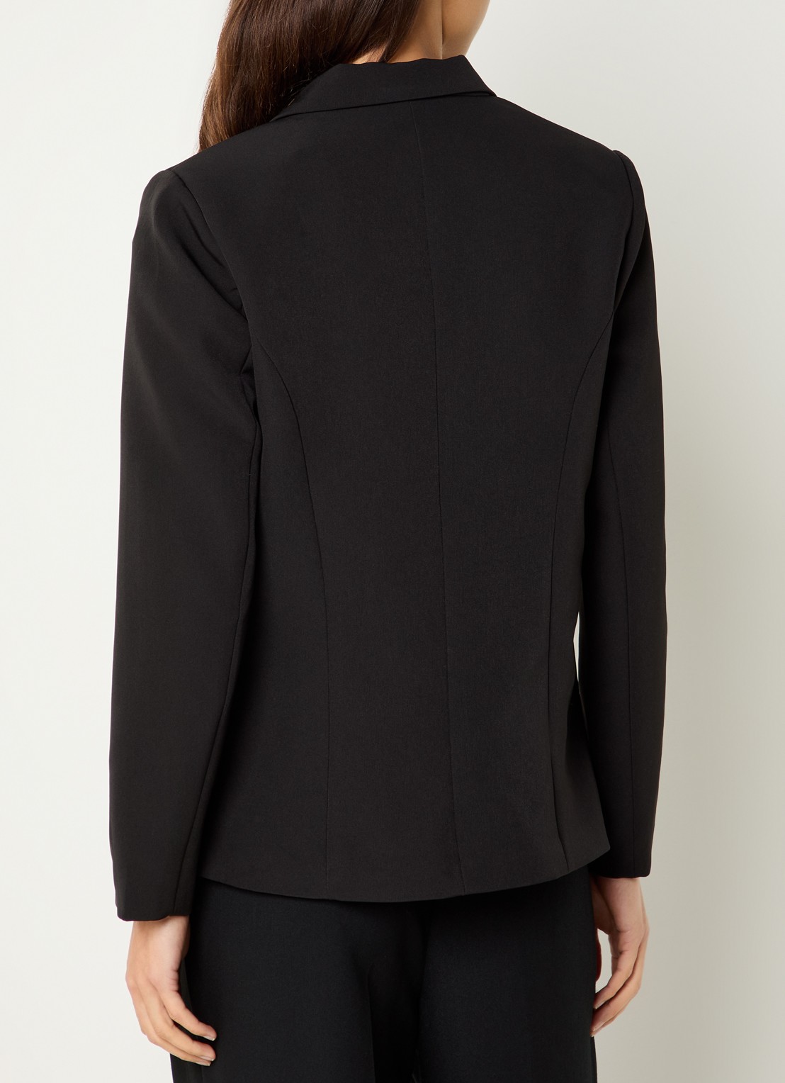 Neo Noir Francine blazer met schoudervulling - achterkant zwart