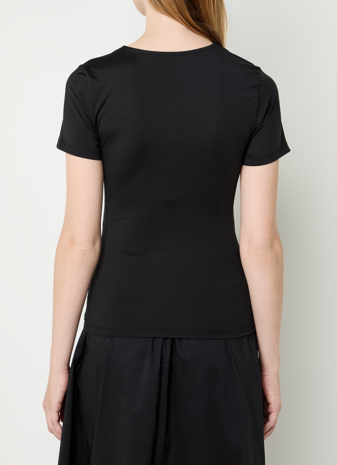Neo Noir Verna T-shirt van jersey - achterkant 2 zwart