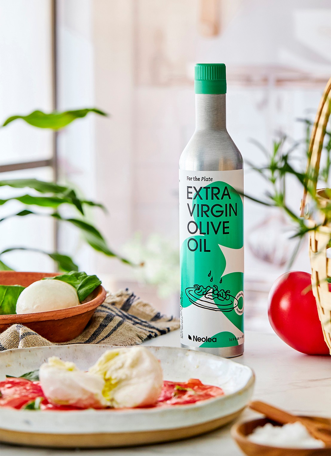 Neolea For The Plate extra vierge olijfolie 500 ml - voorkant 2 undefined