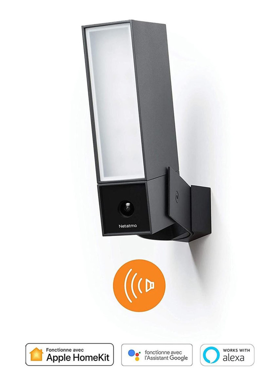 Netatmo Slimme buitencamera met sirene - detail 2 zwart