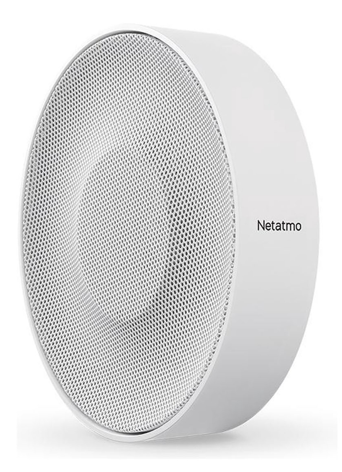 Netatmo Slimme sirene voor binnen - voorkant gebroken wit