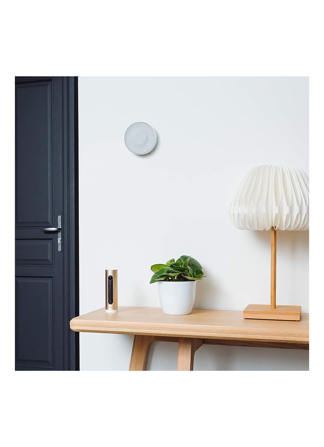 Netatmo Slimme sirene voor binnen - voorkant 2 gebroken wit