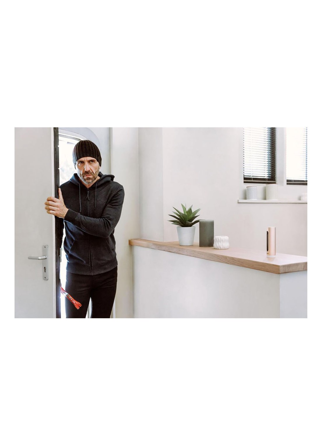 Netatmo Welcome slimme beveilingscamera voor binnen - detail beige